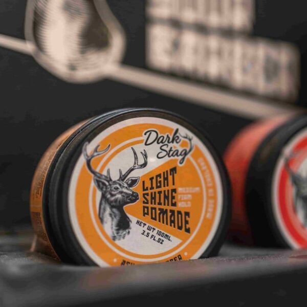 Pomada lekko nabłyszczająca - LIGHT SHINE POMADE 100ml - DARK STAG #3