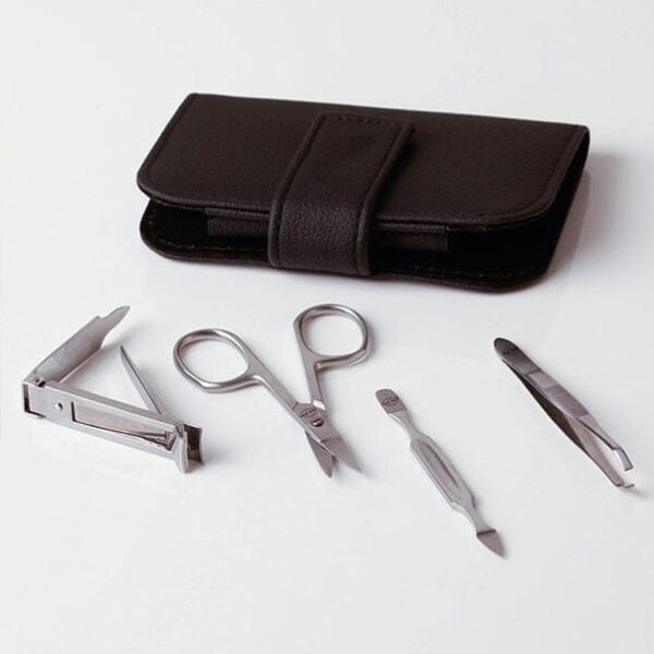 Zestaw do manicure (4 elementy) MANICURE SET - DARK STAG