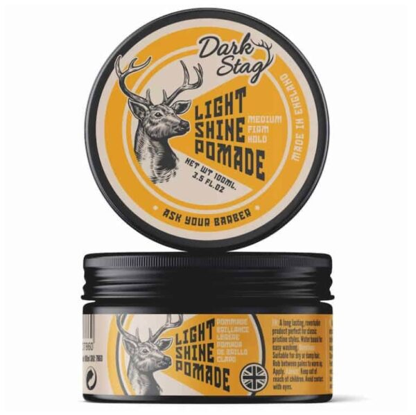Pomada lekko nabłyszczająca - LIGHT SHINE POMADE 100ml - DARK STAG #3 - obrazek 2