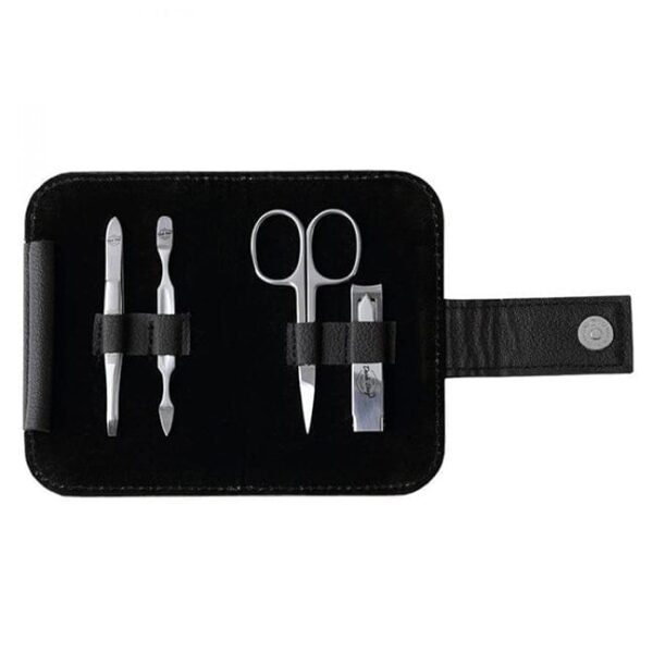 Zestaw do manicure (4 elementy) MANICURE SET - DARK STAG - obrazek 2