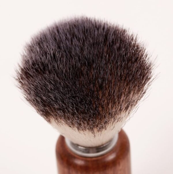 Pędzel do golenia, włosie syntetyczne SHAVING BRUSH - DARK STAG - obrazek 2