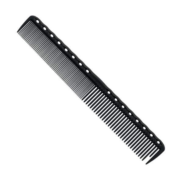 YS-336 CZARNY carbon Grzebień do strzyżenia 189mm - Y.S. PARK