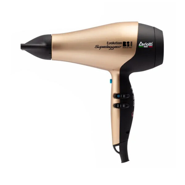 Suszarka Bi 5000 Evolution - lekka 390g - 2100W - złota - CERIOTTI